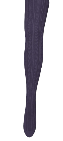‘Chic Grape’ Cotton Tights | Tightology