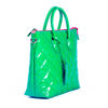 Milan Laptop Bag - Patent Green | Liv & Milly