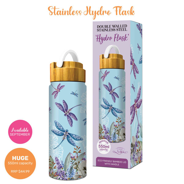Hydro Flask -  Lavender Dragonflies | Lisa Pollock