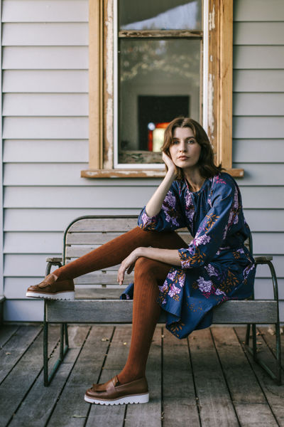 ‘Summer Toffee’ Cotton Tights | Tightology