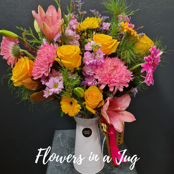 Flowers in A Jug | Bright Blooms
