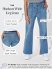 Hudson High Rise Wide Leg Jean - Denim  | Gordon Smith