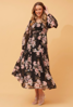 Crystelle Floral Maxi Dress | Caroline K Morgan