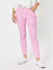 Taylor Patch High Rise Skinny Leg Jeans - Flamingo | Threadz