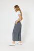 Stripe Wide Leg Pant - Navy | Threadz