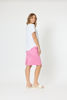 Portia Denim Skirt - Hot Pink | Gordon Smith