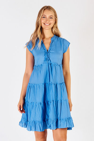 Gwen Dress - Periwinkle | Lula Life