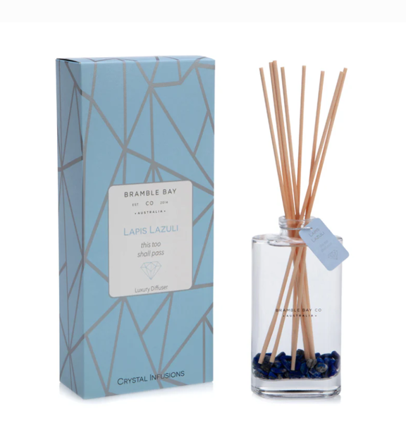 Lapis Lazuli Crystal Infusions Diffuser | Bramble Bay Collection