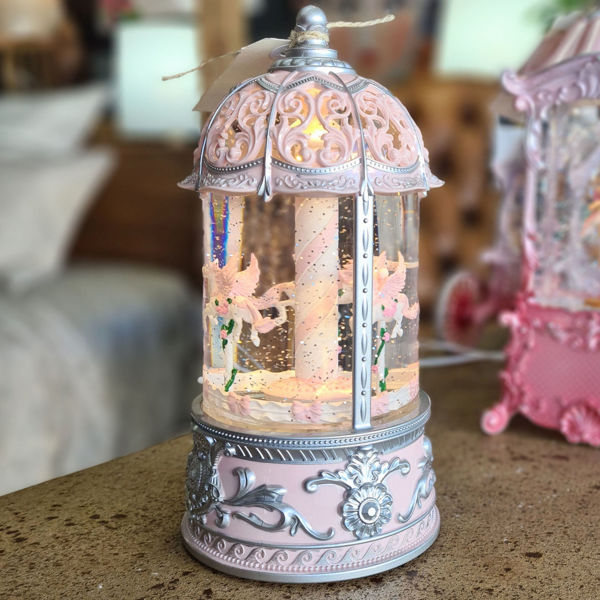 Unircorn Merry-Go-Round | Snow Globe