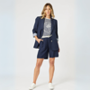 Lino Short - Navy | Gordon Smith