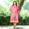 The Tulum Print Dress - Pink/Multi | Clarity