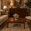 Vallencia Coffee Table | Walnut Pine