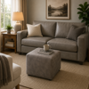 Belrose Ottoman  Eastwood Dove