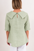 Short Sleeve Cowl Neck Top - Sage  Seesaw