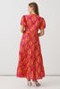 Floral Block Maxi Dress - Pink | Holmes & Fallon