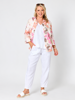 Sarah Linen Pant - White | Gordon Smith
