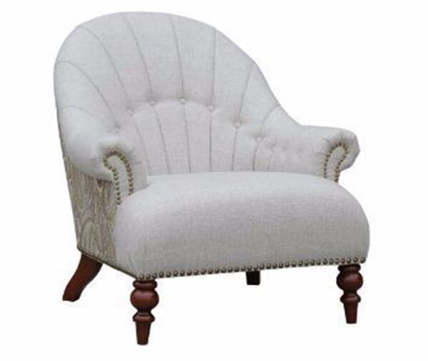 Picture of Louisiana - Linen/Print Upholstered