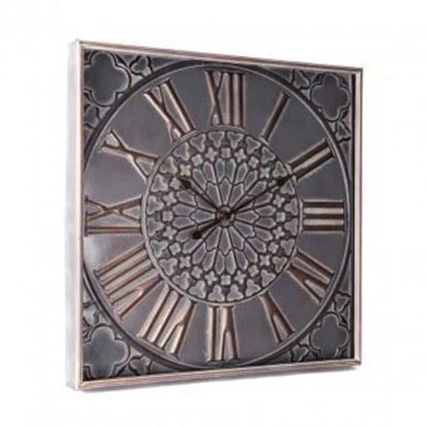 Picture of High St XL Square Circolo Clock with Glass