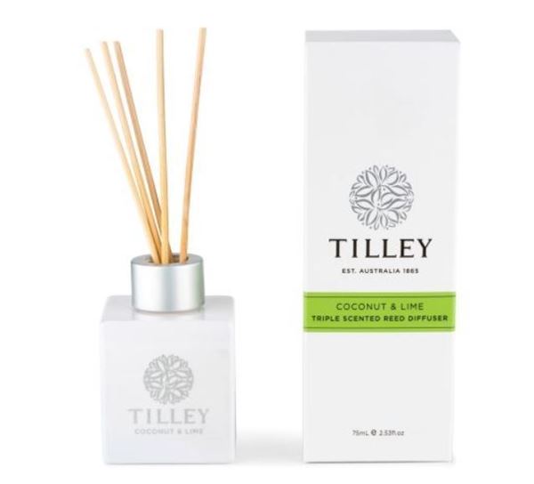 Picture of Tilley Soaps -  Cococut & Lime - Mini Reed Diffuser