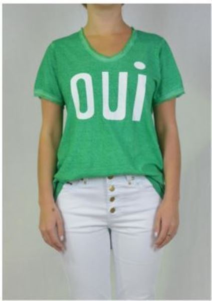 OUI T-Shirt - Emerald | Ruby Yaya 