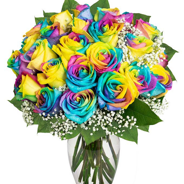 Picture of Riches at the End of the  Rainbow | Rainbow Roses