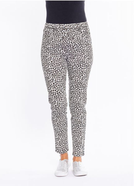 FLORIST. Animal Print Jeggings 