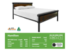 Picture of Hamilton Bed Frame | Single