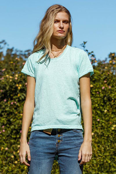 Picture of Plain T-Shirt - Mint | Ruby Yaya