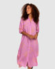 Picture of Mundra Shirt Dress - Fuscia | Boom Shanker