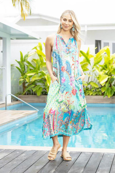 Picture of Millie Maxi - Multi Print | Lula Life