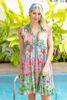 Picture of California Tiered Dress - Sunset | Lula Life