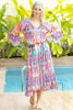 Picture of Roxy Hi-Lo Dress - Multi | Lula Life