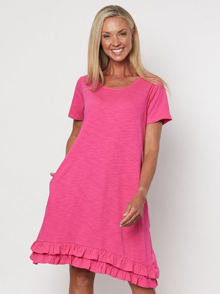 womens cotton tee shirt dress