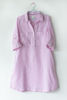 Picture of Linen Popover Dress - Candy Pink Stripe | The Hut