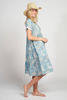 Picture of LIbra Dress - Paisley Print - Blue | Naudic