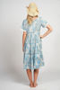 Picture of LIbra Dress - Paisley Print - Blue | Naudic