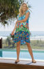 Aloha Tiered Dress - Sky | Lula Life