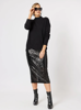 Darcy Sequin Skirt - Black | Hammock & Vine