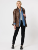 Picture of Pearlised Puffer Jacket - Coffee | Gordon Smith