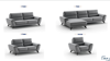 ZA47 - 2 Seater Sofa | Elephant Luxury Leather