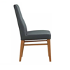 Zack Fully Upholstered Leather Chair