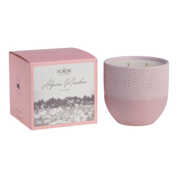 Nordic Alpine Meadow Candle | Bramble Bay Collections 