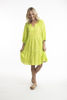 Valerie 3/4 Sleeve Dress - Lime | Escape by QC
