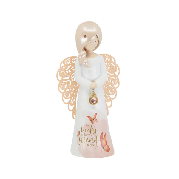 Angel Figurine - I am Lucky