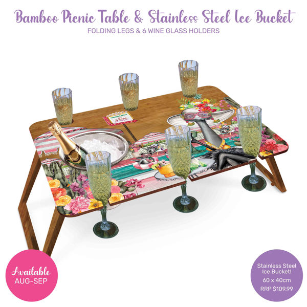 Large Picnic Table - Margaritaville | Lisa Pollock