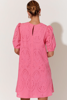 Natasha Deco Broderie Dress - Pink | Adorne