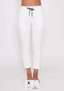 Riley Denim Jogger Jeans - White | Monaco Jeans