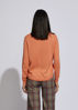 Textured V Pullover - Apricot | LD+C Knitwear
