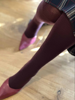 ‘Luxe Mulberry’  Wool Tights | Tightology
