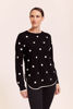Spot Sweater - Black/White | Seesaw